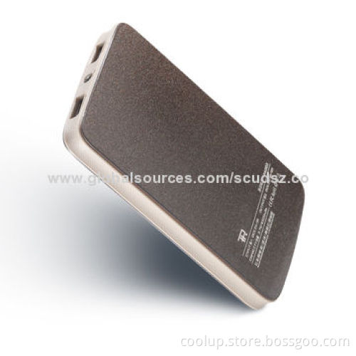 Backup Battery Series of Power Bank, 6,500mAh Capacity